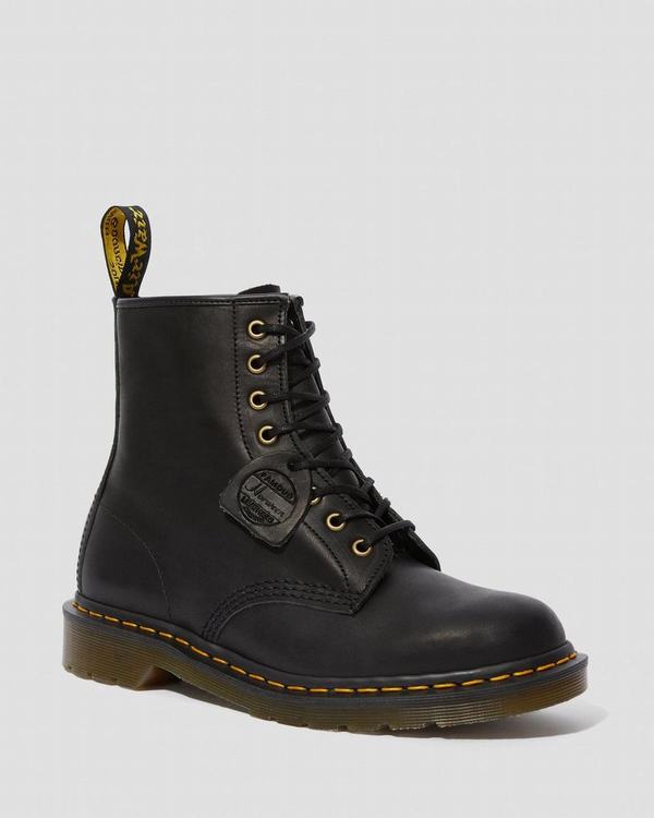 Dr Martens Dámské Kotníkové Boty 1460 Horween Dublin Černé, CZ-248970